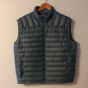 Patagonia Puff Vest Men’s Large Blue